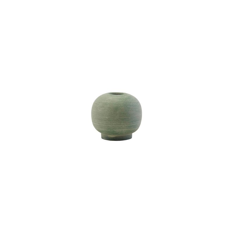 Vase, Mini Bobbles, Støvet grøn