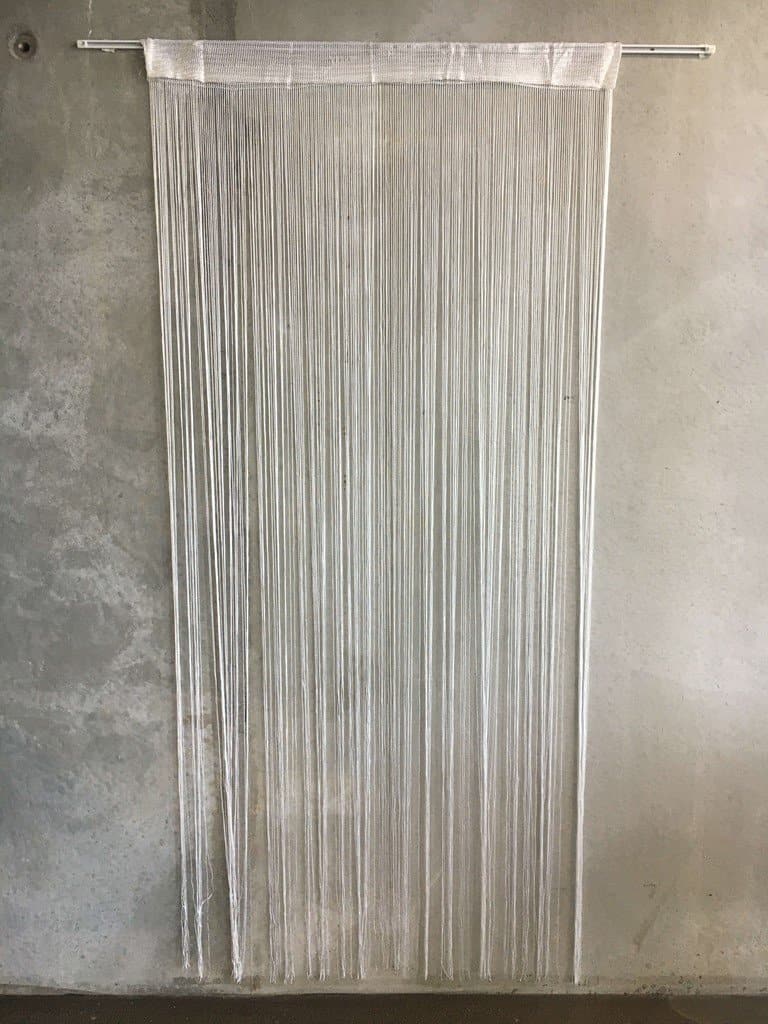 Flueforhæng 100x200 cm - hvid