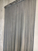 Flueforhæng Niagara 90x200 cm - koksgrå/ antracit
