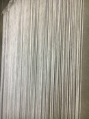 Flueforhæng Waterfall 100x250 cm - hvid