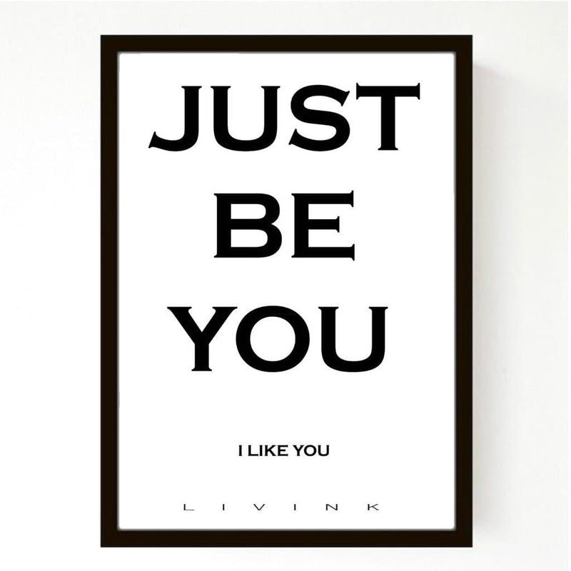 Just be you 50x70