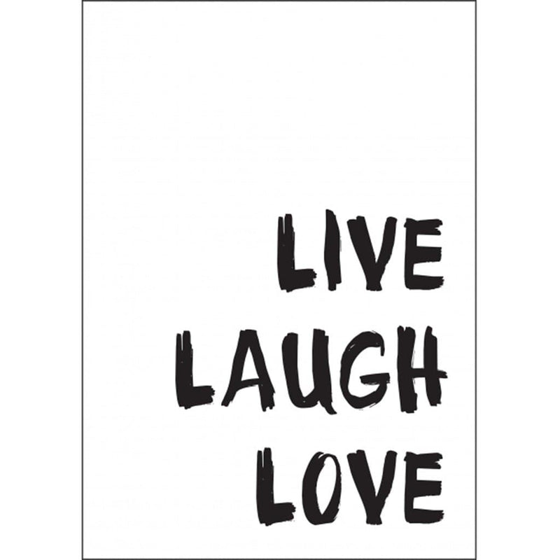 Live Laugh Love A5