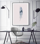 Heaven on 3rd Fjer rosa 30x40