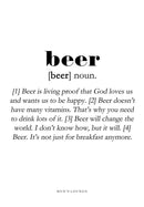 Beer A4 - Beer A4 - Men's Lounge