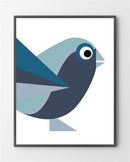 Birdy Nice er en plakat lavet i Limited Edition a 100 stk. -  På dette foto er plakaten endnu ikke blevet præget.