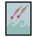 Ramme Safety Slim - sort A4