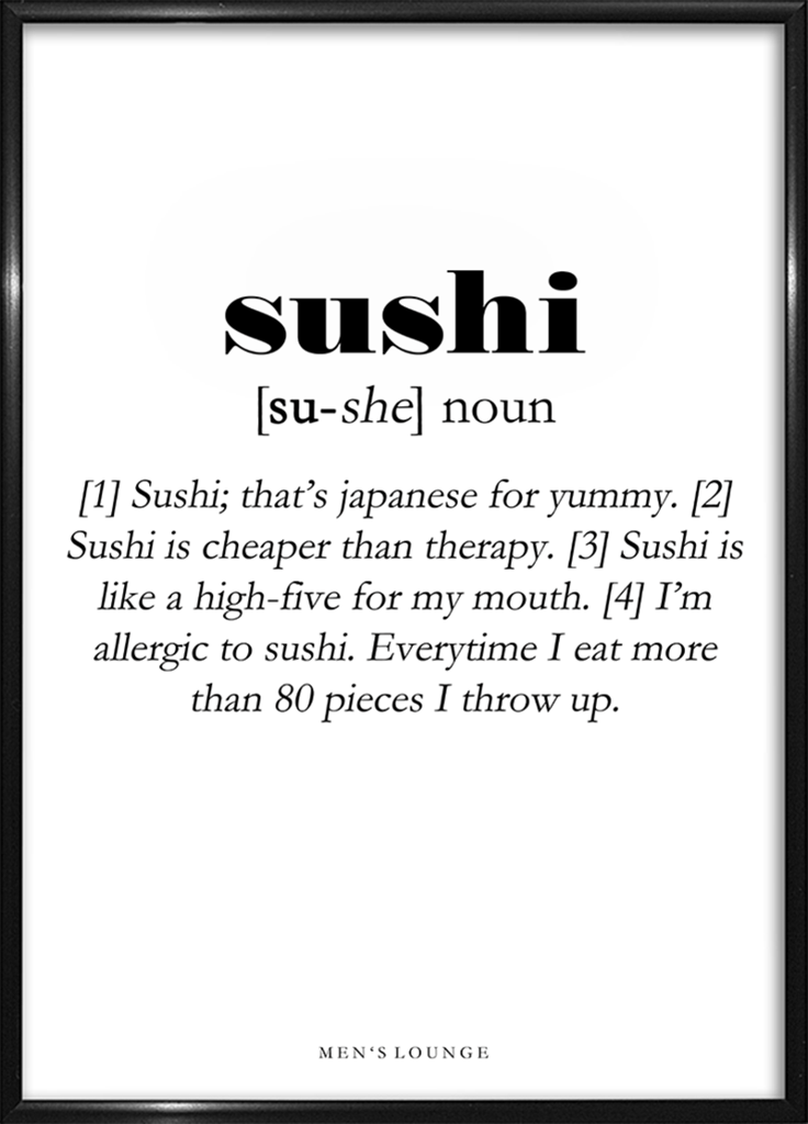 Sushi 30x40