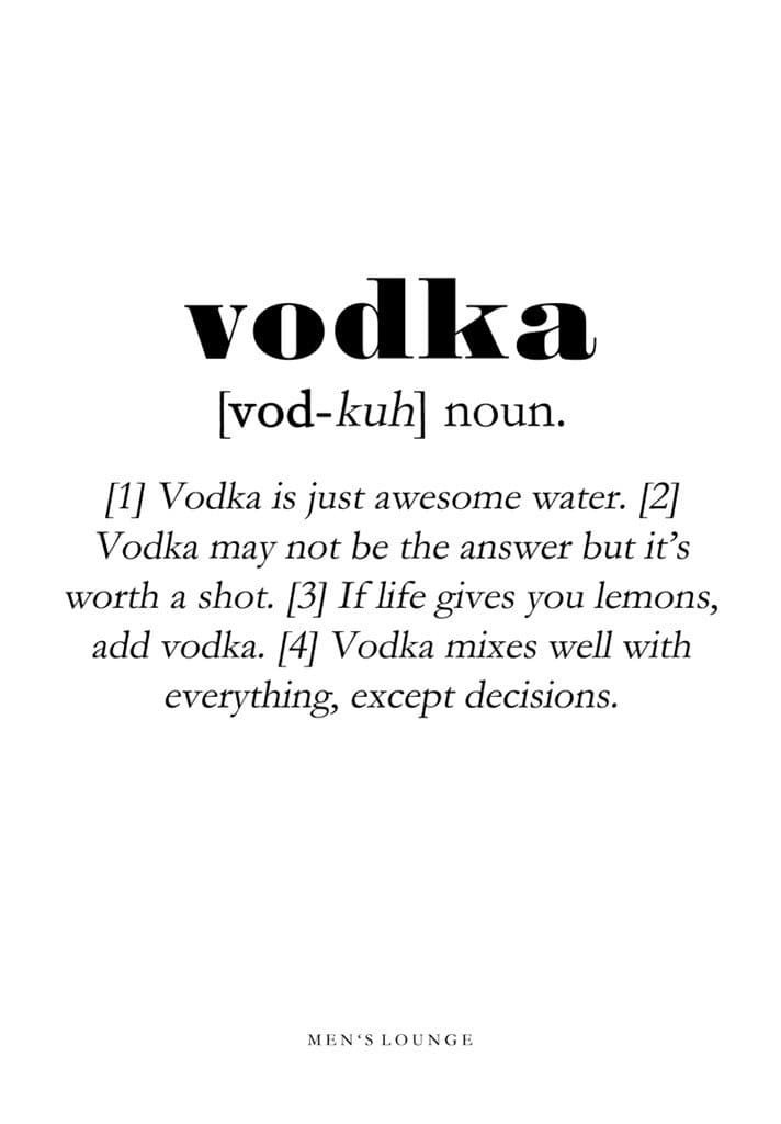 Vodka A4